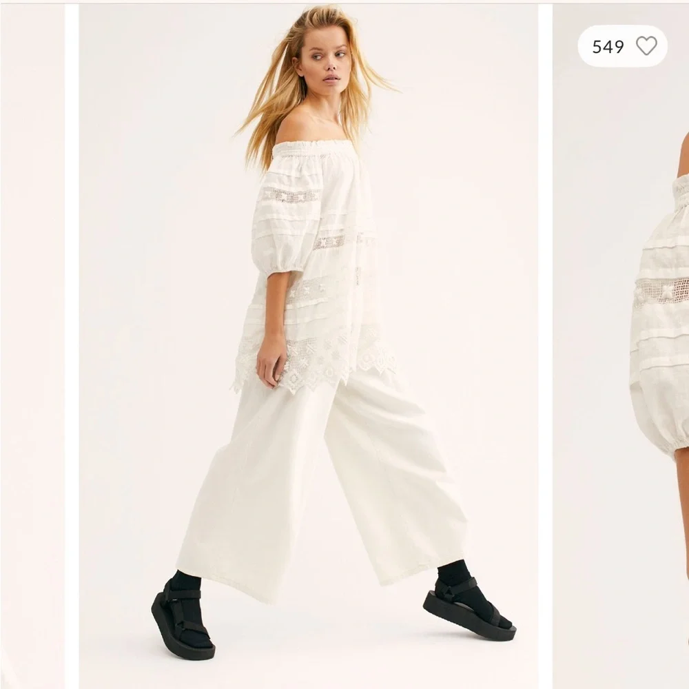 NWOT Free People Sounds of Summer Tunic (size XS) - Picture 3 of 14